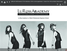 Tablet Screenshot of lurossacademy.com